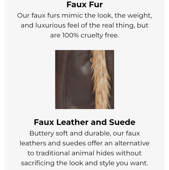 Donna Salyers' Fabulous Furs Faux Fur Jacket w Zipper, Elasticized Cuffs, Bottom - Picture 16 of 16